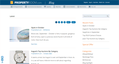 Desktop Screenshot of blog.propertyroom.com